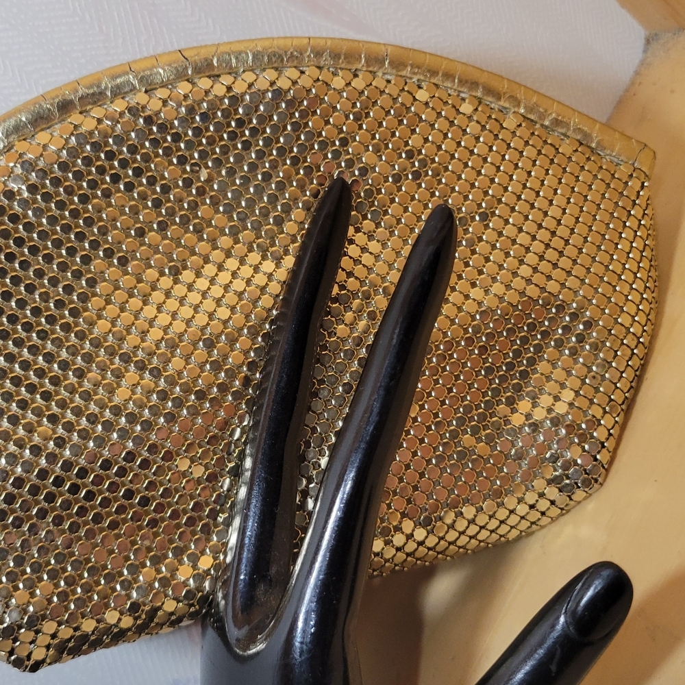 Whiting & Davis Gold Mesh Clutch